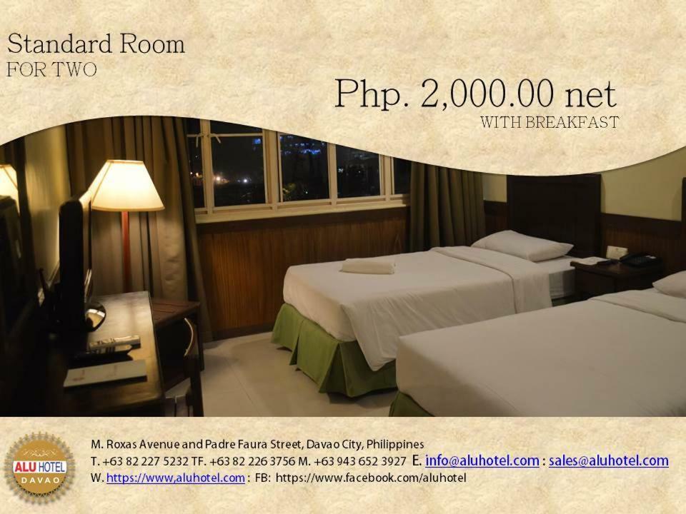 Alu Hotel Davao City Buitenkant foto